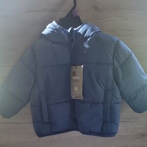 Swiss Tech Kids Navy Puffer Jacket